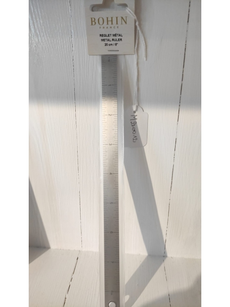 Réglé métal 20cm