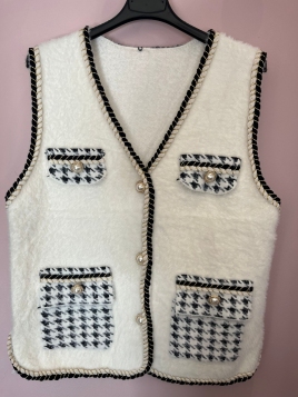 Veste sans manche vintage